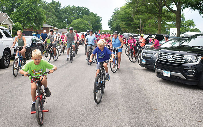 More than 300 participate in Pedaling 4 Parkinson's on June 13